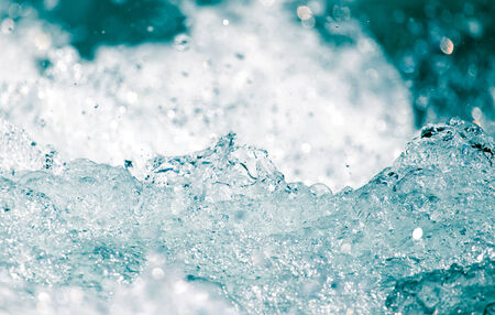 rough water from wavesの写真素材