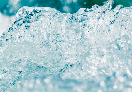 background of stormy water splashesの写真素材