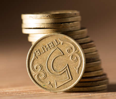 coins macro close upの写真素材