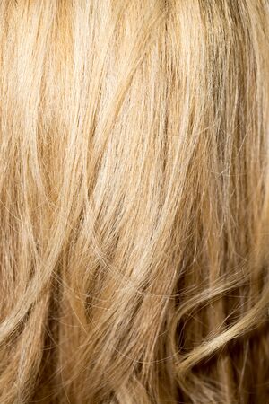 long blond hair as backgroundの写真素材