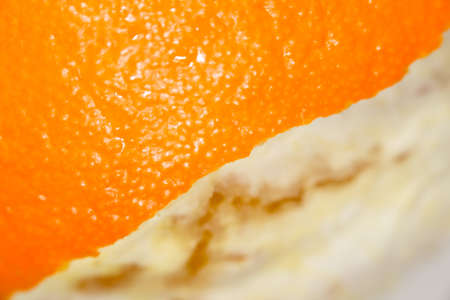 orange as a background. super macroの写真素材