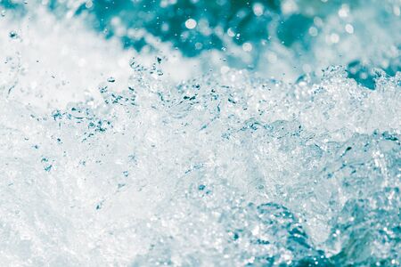 background of stormy water splashesの写真素材