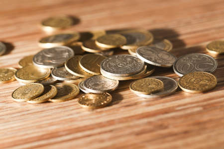 coin. close-upの写真素材