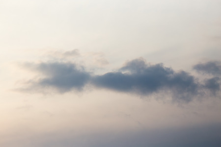 sky with clouds at dawn sunの写真素材
