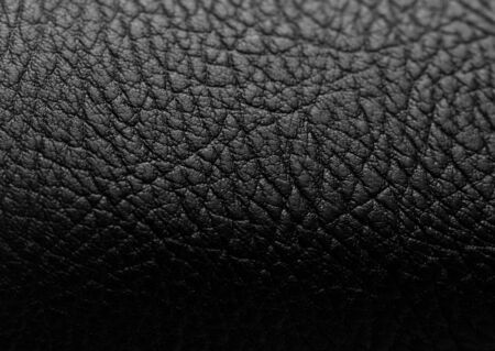Background of black leatherの写真素材