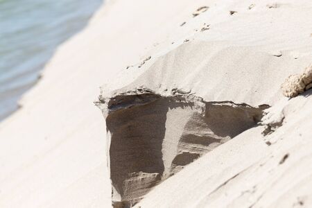 background of sand and sea