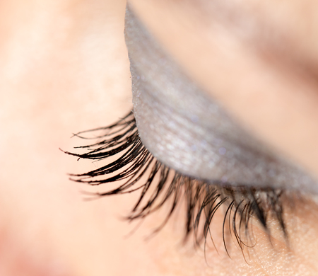 Closed eye. の写真素材