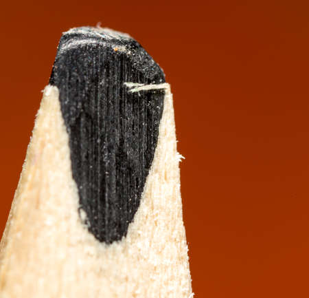 black pencil. super macro