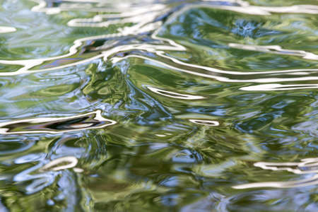 abstract surface of the waterの写真素材