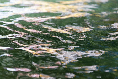 abstract surface of the waterの写真素材
