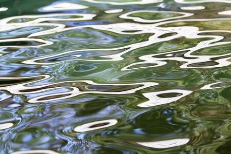 abstract surface of the waterの写真素材