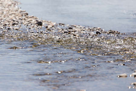 Stones in water Natureの写真素材