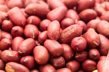 peanuts as a background. closeの写真素材