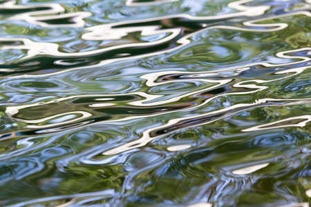 abstract surface of the waterの写真素材
