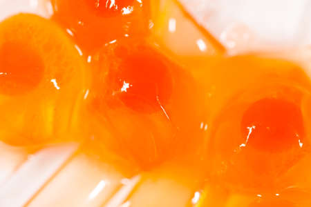 red caviar as background. macroの写真素材
