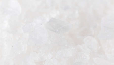 white salt as background. macroの写真素材