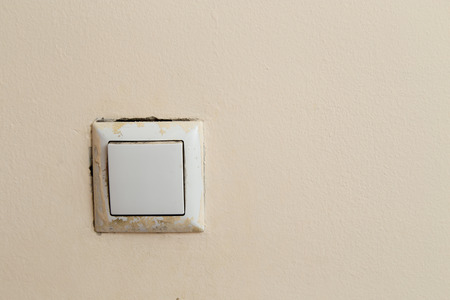 switch on the wall as background