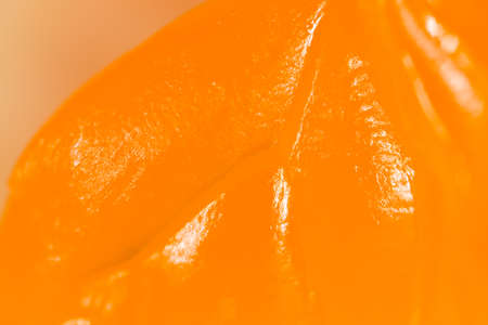 orange as a background. super macro