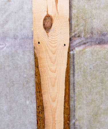 the wooden ceiling as backgroundの写真素材