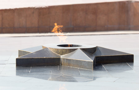 Shymkent, KAZAKHSTAN May 8, 2016: Victory Day in memory of the soldiers of the Great Patriotic War....