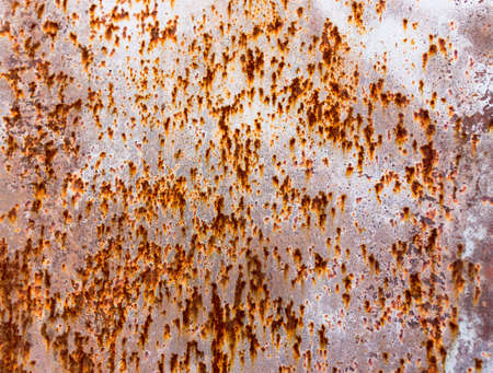 old rusty metal as background