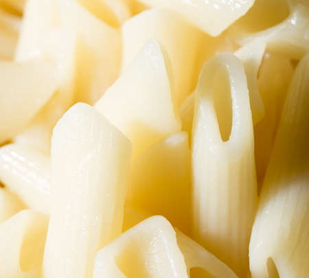 cooked pasta as backgroundの写真素材