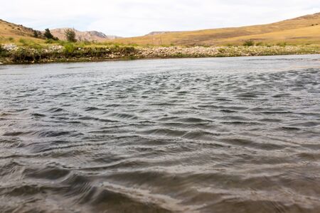 Boralday river in Kazakhstanの写真素材