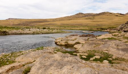 Boralday river in Kazakhstan