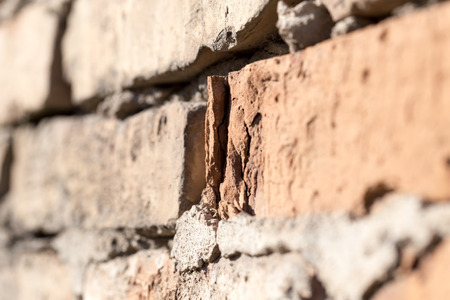 brick wall as backgroundの写真素材