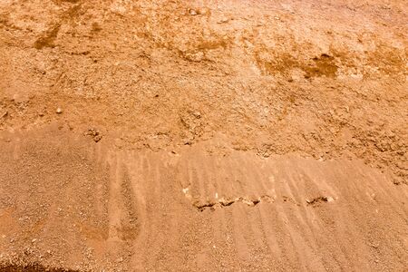 red clay at nature as backgroundの写真素材