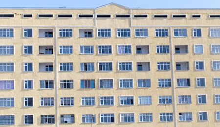 windows of a multistory building as backgroundの写真素材