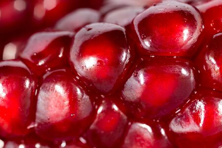 Pomegranate as a backgroundの写真素材