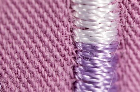 pink fabric as a background. macroの写真素材