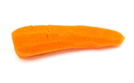 carrots on a white backgroundの写真素材