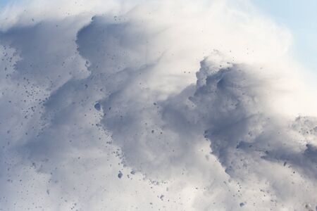 avalanche as background