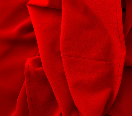 red cloth as backgroundの写真素材