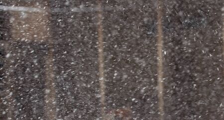 snow in the air as a backgroundの写真素材