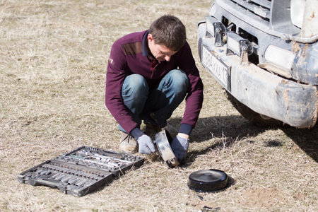 Shymkent, KAZAKHSTAN - February 26, 2017: Cars on Russian holiday Maslenitsaのeditorial素材