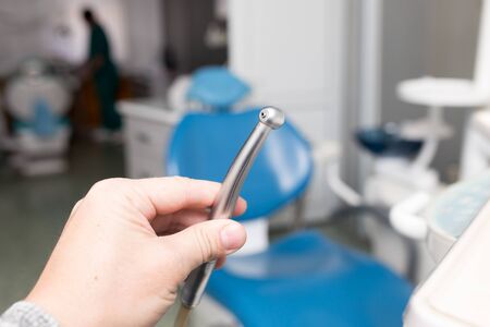 Instruments of a dentist in the clinic .の写真素材