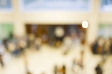 Bokeh in the shop as a background .
