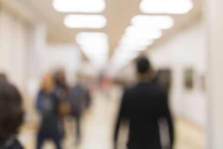 Bokeh in the shop as a background .の写真素材