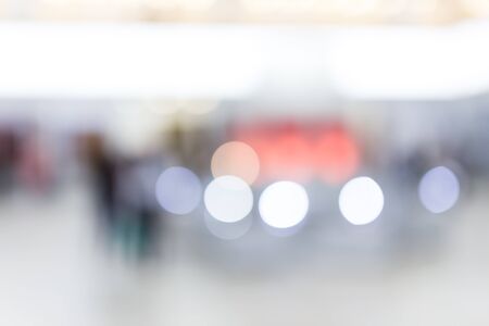 Bokeh in the shop as a background .の写真素材