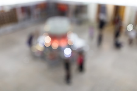 Bokeh in the shop as a background .の写真素材