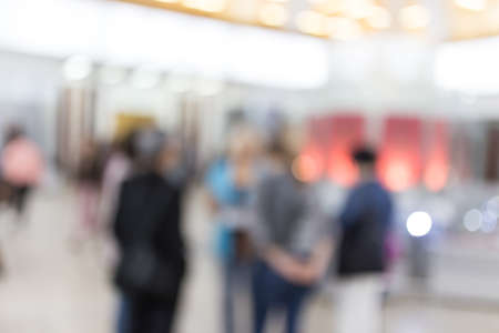 Bokeh in the shop as a background .の写真素材