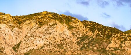 Beautiful mountains of the Tien Shan range in Kazakhstan .の写真素材