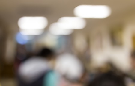 Bokeh in the shop as a background .の写真素材