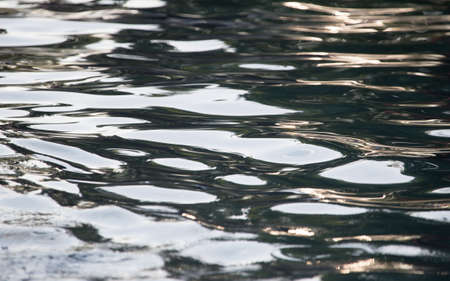 The smooth water in the pool as a background .の写真素材