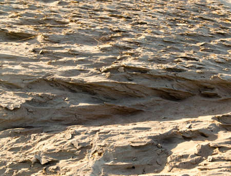 Sand in the desert as a background .の写真素材