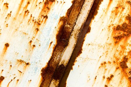 Abstract background of rusty metal gate