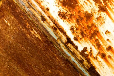 Abstract background of rusty metal gate